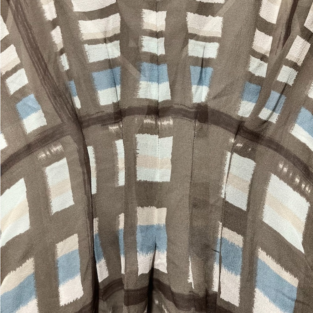Banana Republic Abstract Pleated Dress - Picture 5 of 11